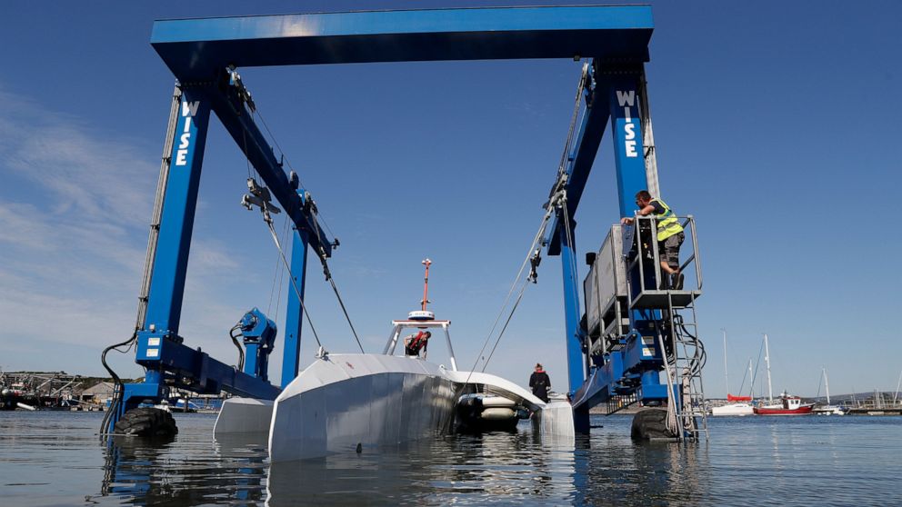 Robotic ship sets off to retrace the Mayflower's journey