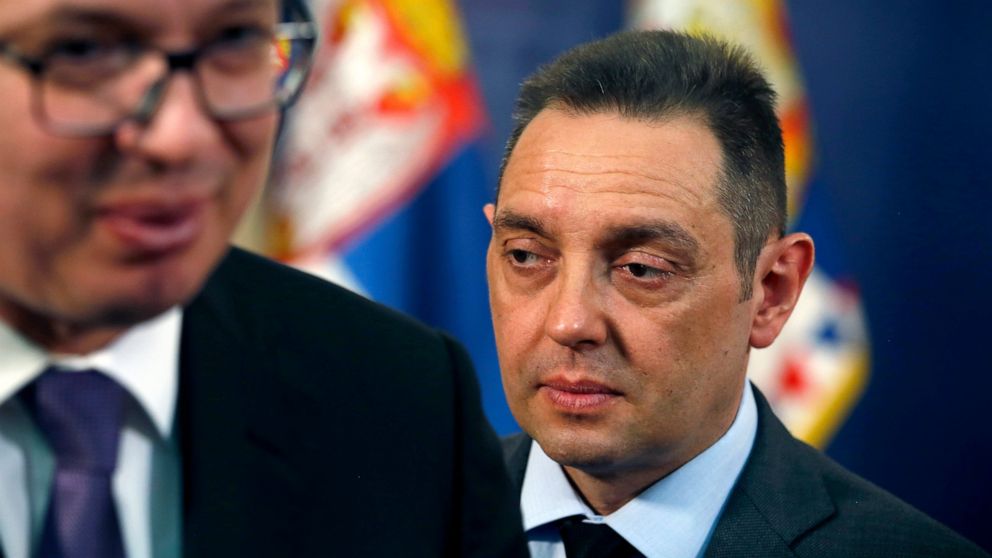 Serbian defense minister banned from Kosovo