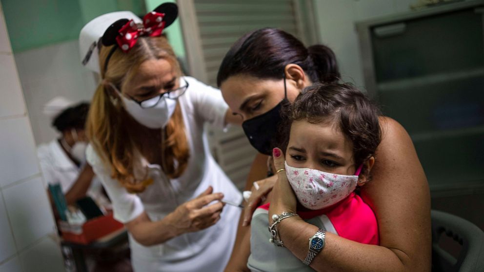 Cuba begins vaccinating children as young as 2