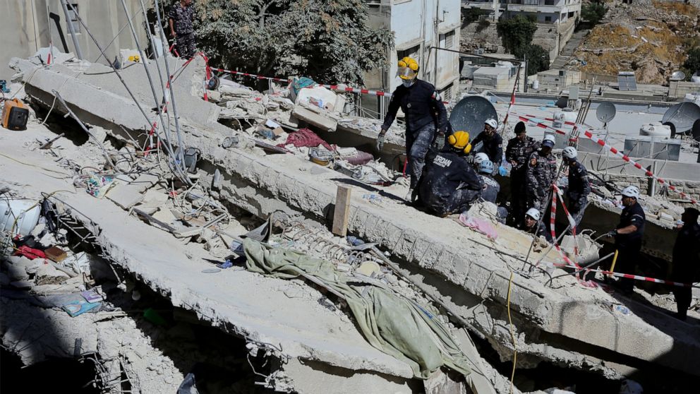 Jordan calls off rescue efforts in deadly building collapse