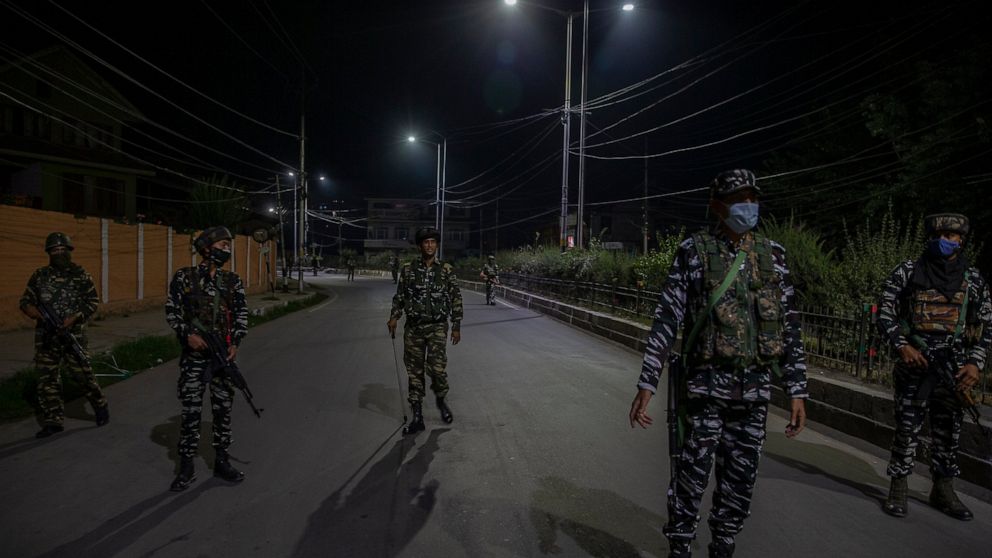 India locks down Kashmir after top separatist leader's death