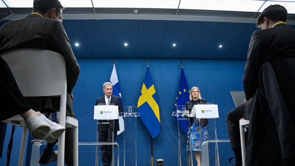 NATO chief hails 'historic moment' as Finland, Sweden apply