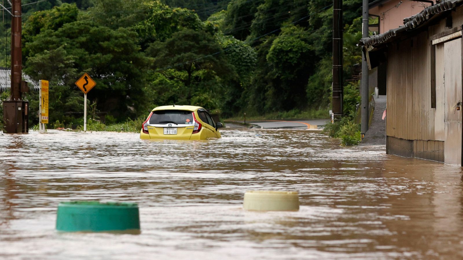 Heavy Rain Floods Southern Japan Over A Dozen Presumed Dead Abc News