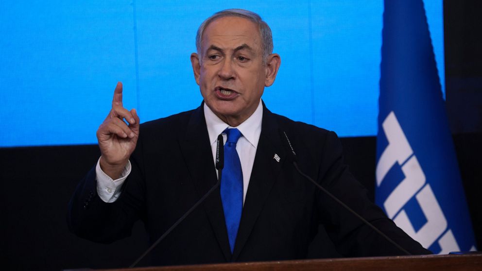 Israel’s Netanyahu says he has formed new government