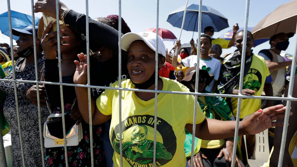 South Africa's ex-president says he was unfairly imprisoned