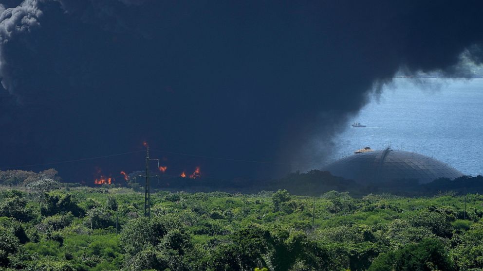 17 Firefighters Missing, Nearly 80 People Injured After Lightning Strike Sets Off Fire at Cuban Oil Tank Farm
