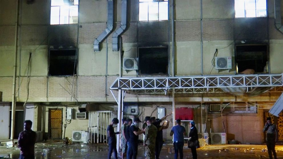 Iraq's PM fires key hospital officials after deadly blaze