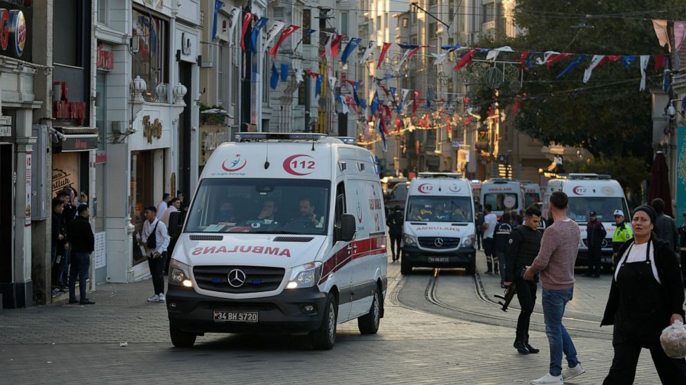 Bomb hits major Istanbul avenue, kills 6, wounds dozens