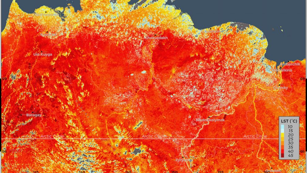 Fivefold growth of forest fires in Siberia reported thumbnail