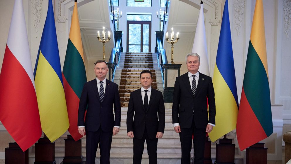 La Pologne et la Lituanie soutiennent l’Ukraine et demandent des sanctions à la Russie
