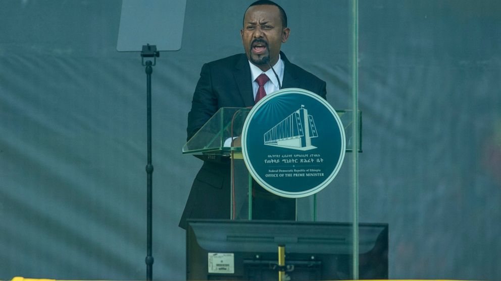 Ethiopia says PM, a Nobel Peace laureate, is at battlefront