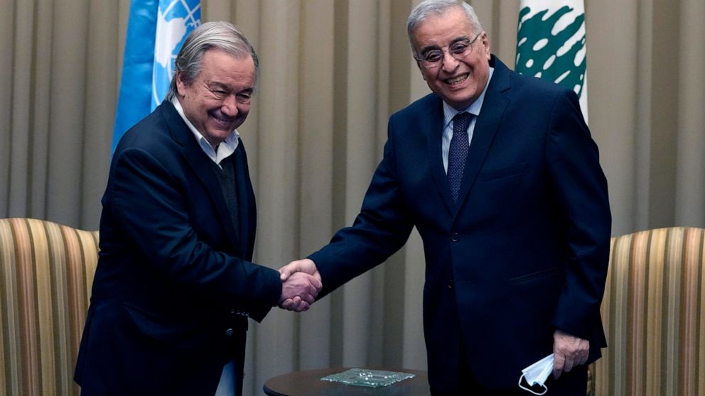 UN leader on solidarity visit to crisis-hit Lebanon