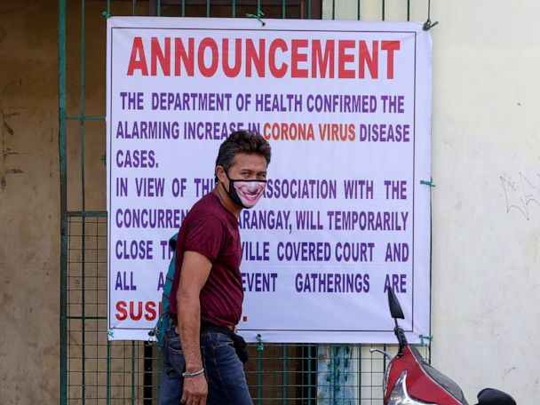 Philippines Declares Curfew In Manila To Fight Coronavirus Abc News