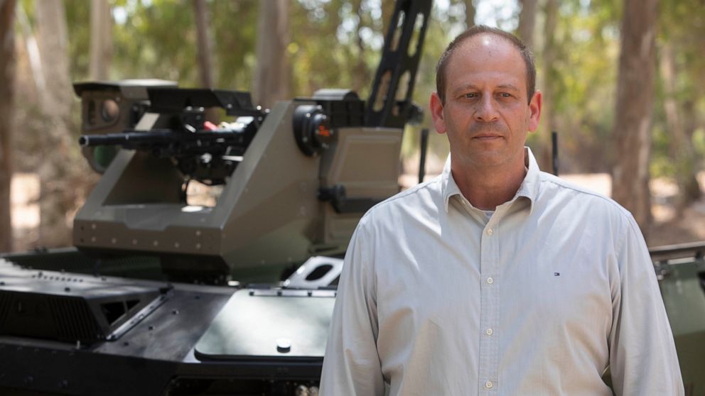 Israeli firm unveils armed robot to patrol volatile borders