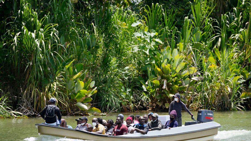 Rising numbers of migrants risk lives crossing Darien Gap