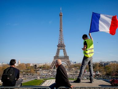 Happy 130th birthday, Eiffel Tower: Laser show for Iron Lady