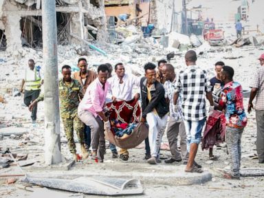 Somalia's leader says at least 100 killed in Saturday attack