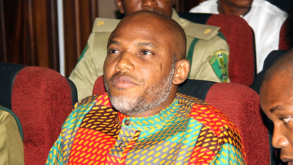 Leader Of Nigerian Separatist Group Arrested Faces Trial Abc News