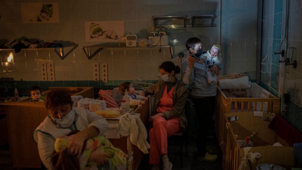 Ukrainians hid orphaned children from Russian deportation