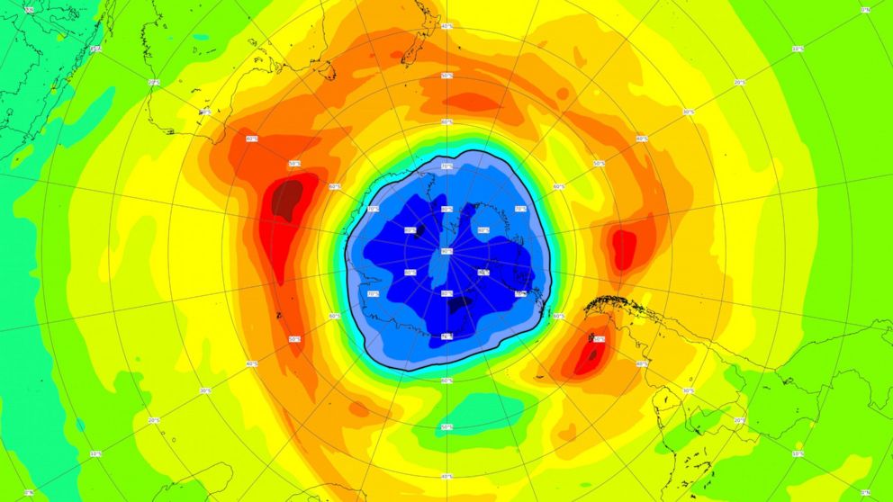 Ozone hole over Antarctica larger than usual, scientists say