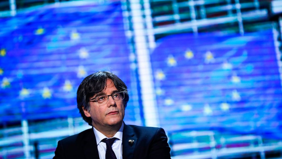 Ex-Catalan leader Carles Puigdemont detained in Sardinia