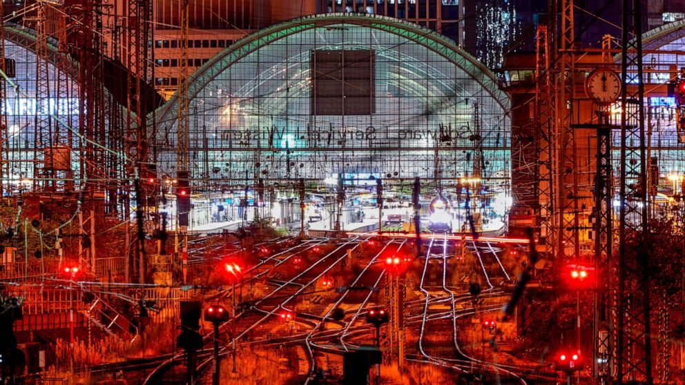 Bahn Strike In Germany