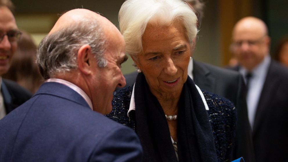 Christine Lagarde, Luis de Guindos