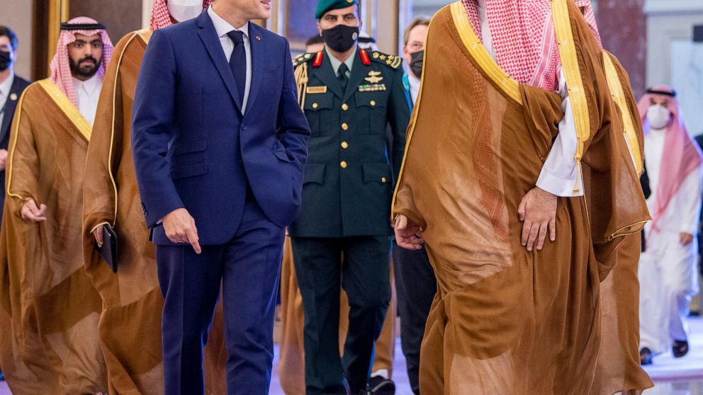 France's Macron uses Saudi trip to ease tension with Lebanon
