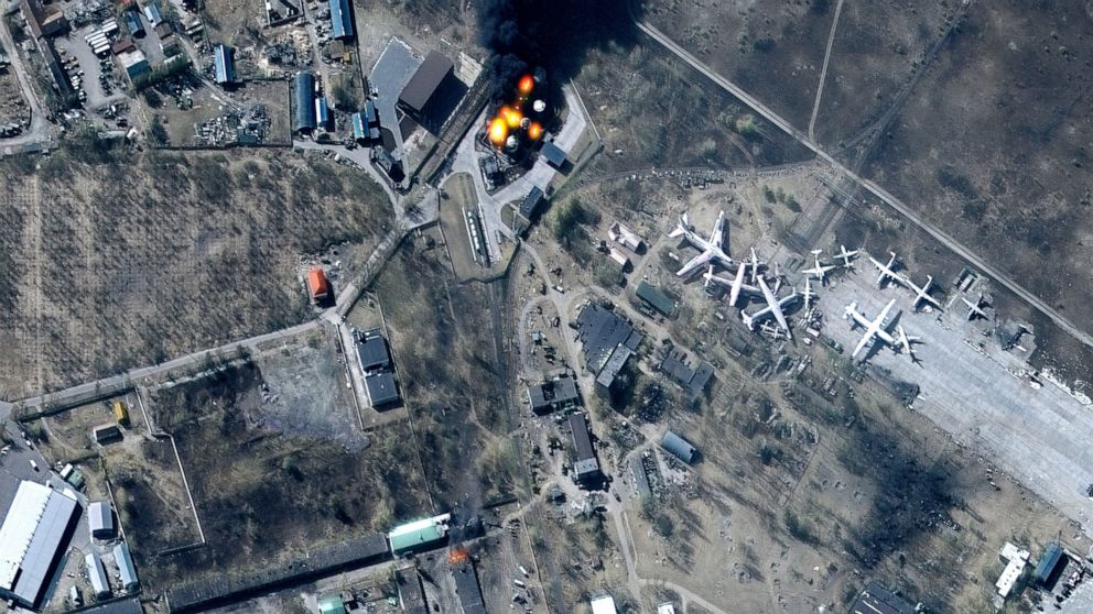 Russia strikes near Ukraine’s capital; mosque reported hit – ABC News