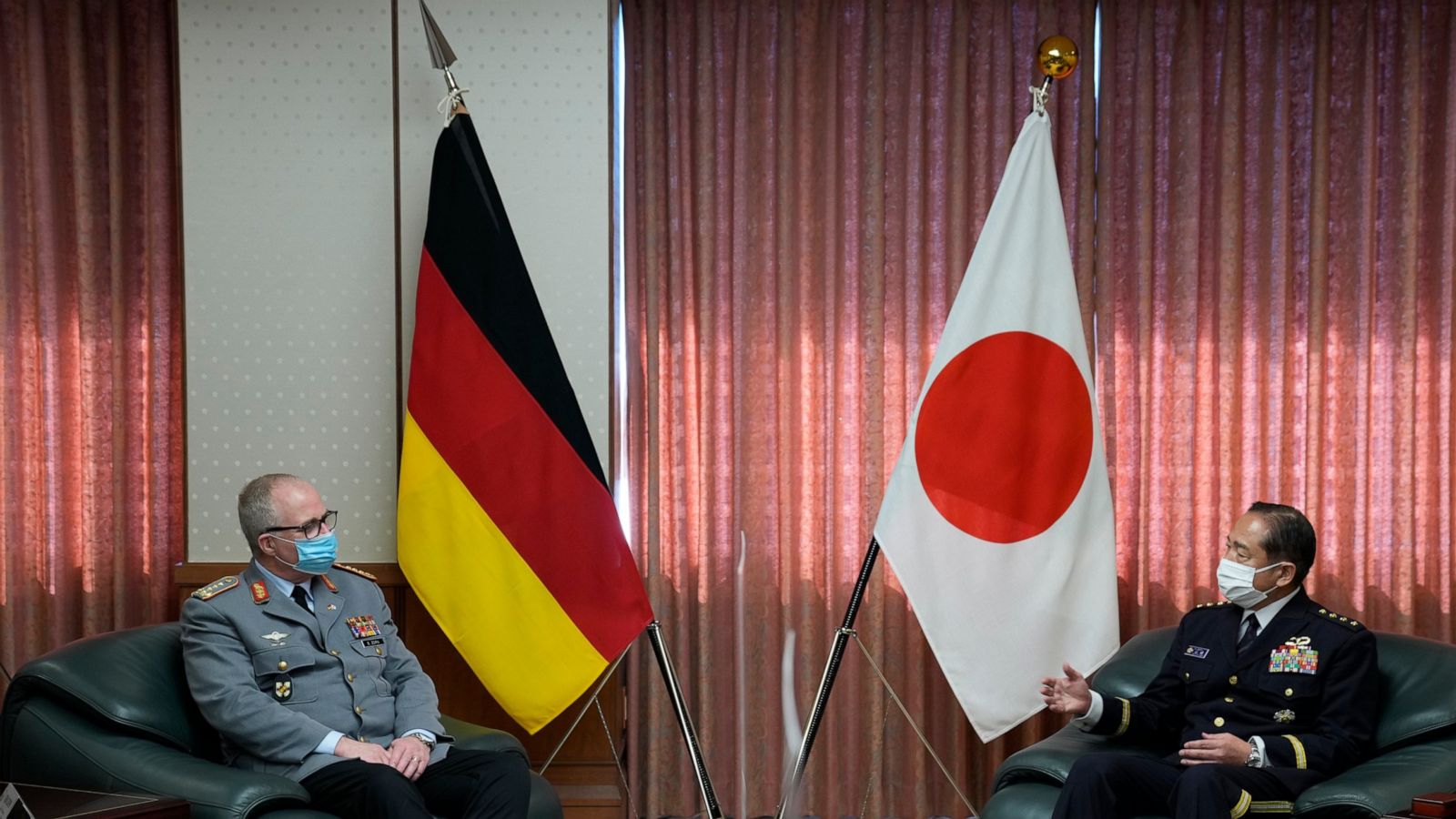 japan, germany expand military ties as german warship visits - abc news
