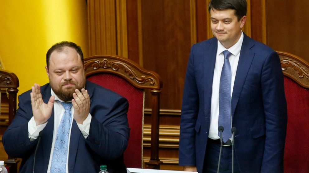 Ukraine parliament fires speaker amid ruling party squabbles