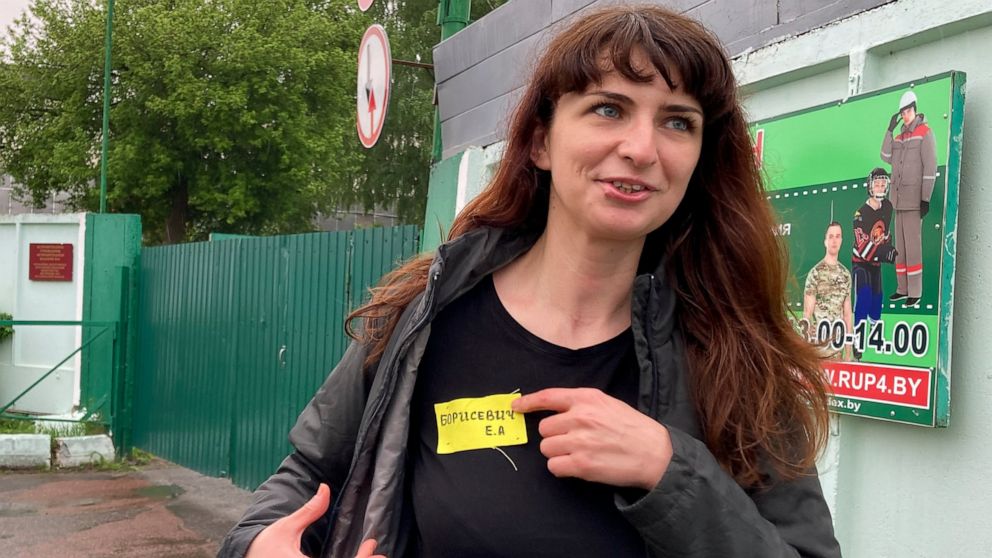 In Belarus, yellow tags single out political prisoners