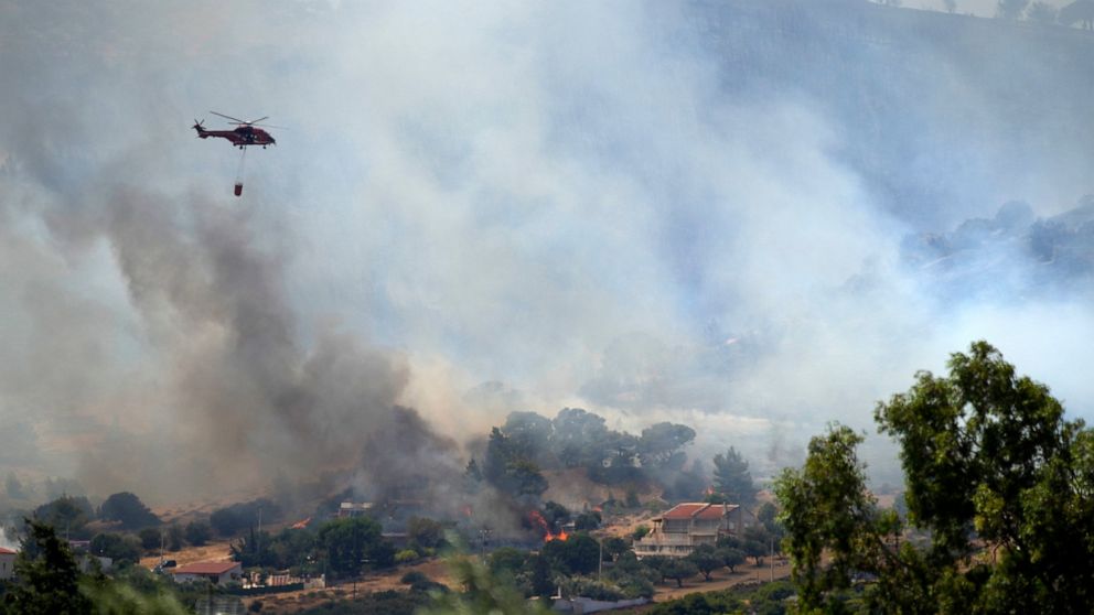 Greece wildfires: New blazes burning outside of Athens