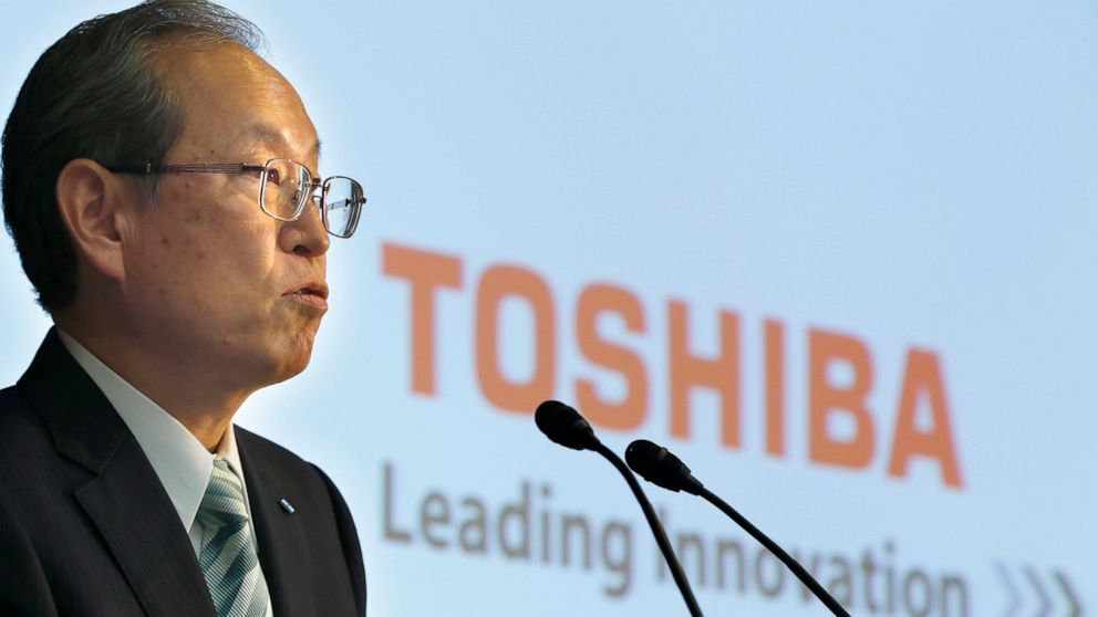 Japan's Toshiba CEO steps down amid restructuring efforts