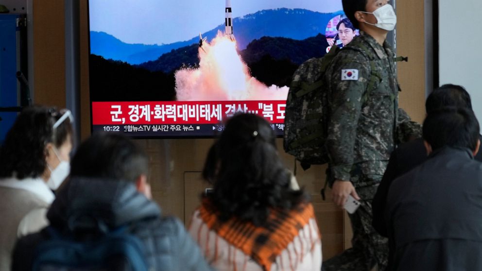 North Korea keeps up its missile barrage with launch of ICBM