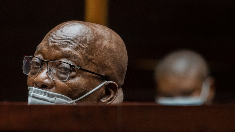 South African court orders ex-president Zuma back to prison