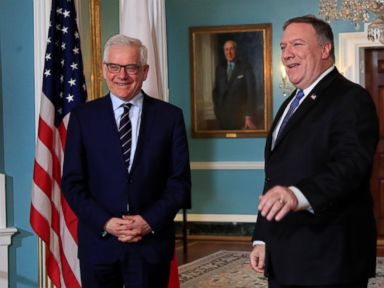 With Mideast meeting, Poland woos Trump but risks other ties