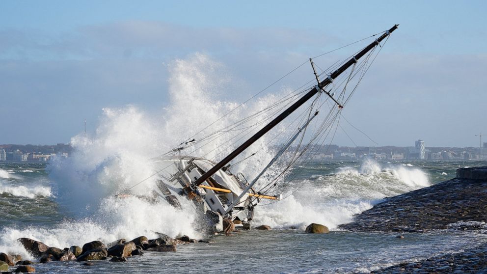 Storm Malik hits northern Europe with force; at least 4 dead