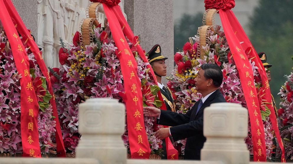 China's Xi leads Martyr's Day ceremony amid patriotism drive