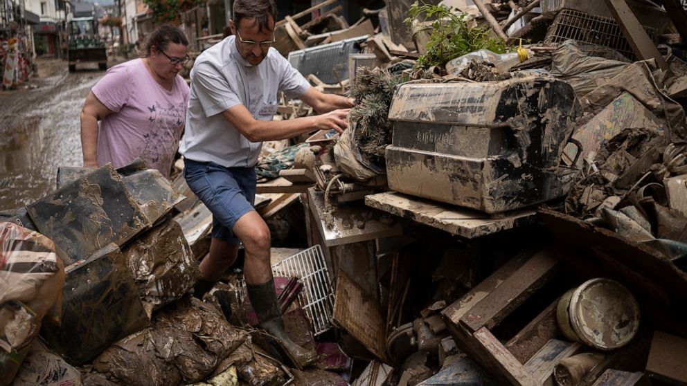 In flood-hit German town, a priest struggles to give comfort