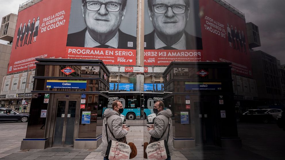 Madrid election centers on virus response, rise of far right