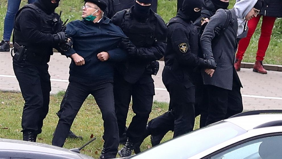 500 reported arrested in Belarus protests