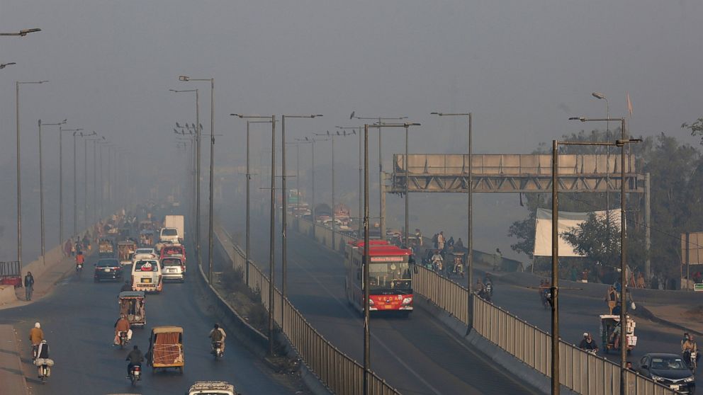 Pakistan's Lahore becomes world's 3rd most polluted city