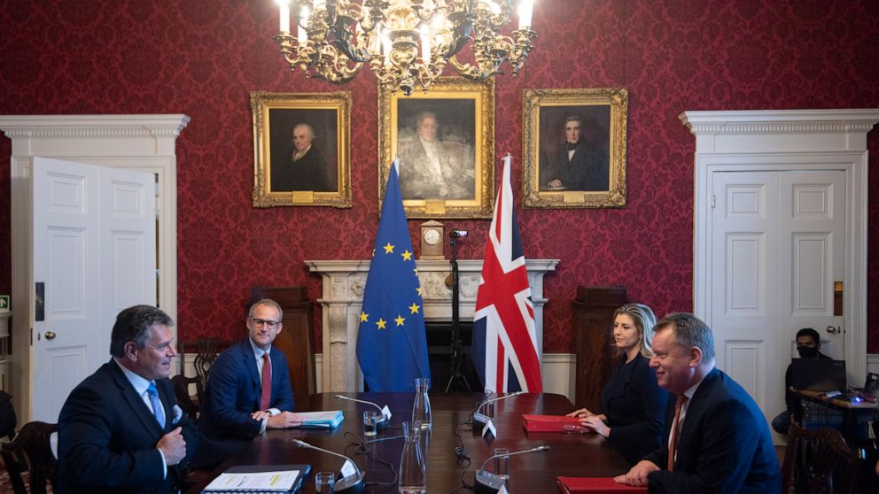EU warns of retaliation as post-Brexit talks with U.K. stall