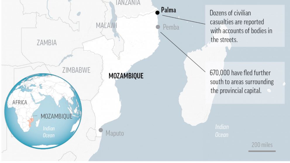 Mozambique Rebel Attack