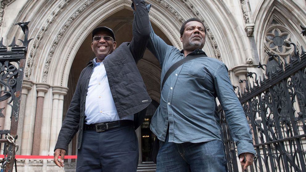 UK court quashes convictions of 3 Black men in '70s case
