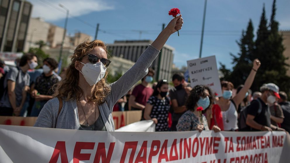 May Day rallies in Greece halt ferries, disrupt flights