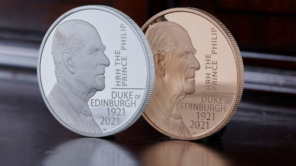 Prince Philip honored on special British 5-pound coin