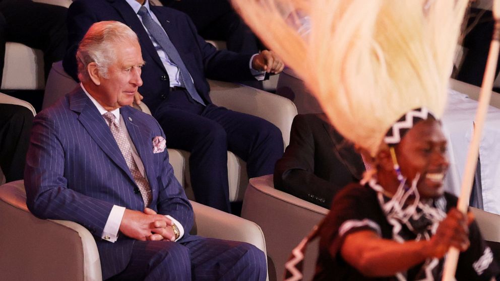Britain's Prince Charles looks on during the opening ceremony of the Commonwealth Heads of Government Meeting, at the Commonwealth Summit in Kigali, Rwanda Friday, June 24, 2022. Leaders of Commonwealth nations were meeting in Rwanda's capital Friday
