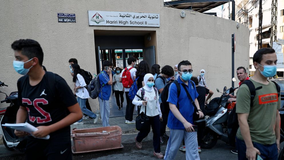 In crisis-struck Lebanon, school year is gripped by chaos
